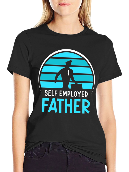 Self Employed Father Graphic T-Shirt