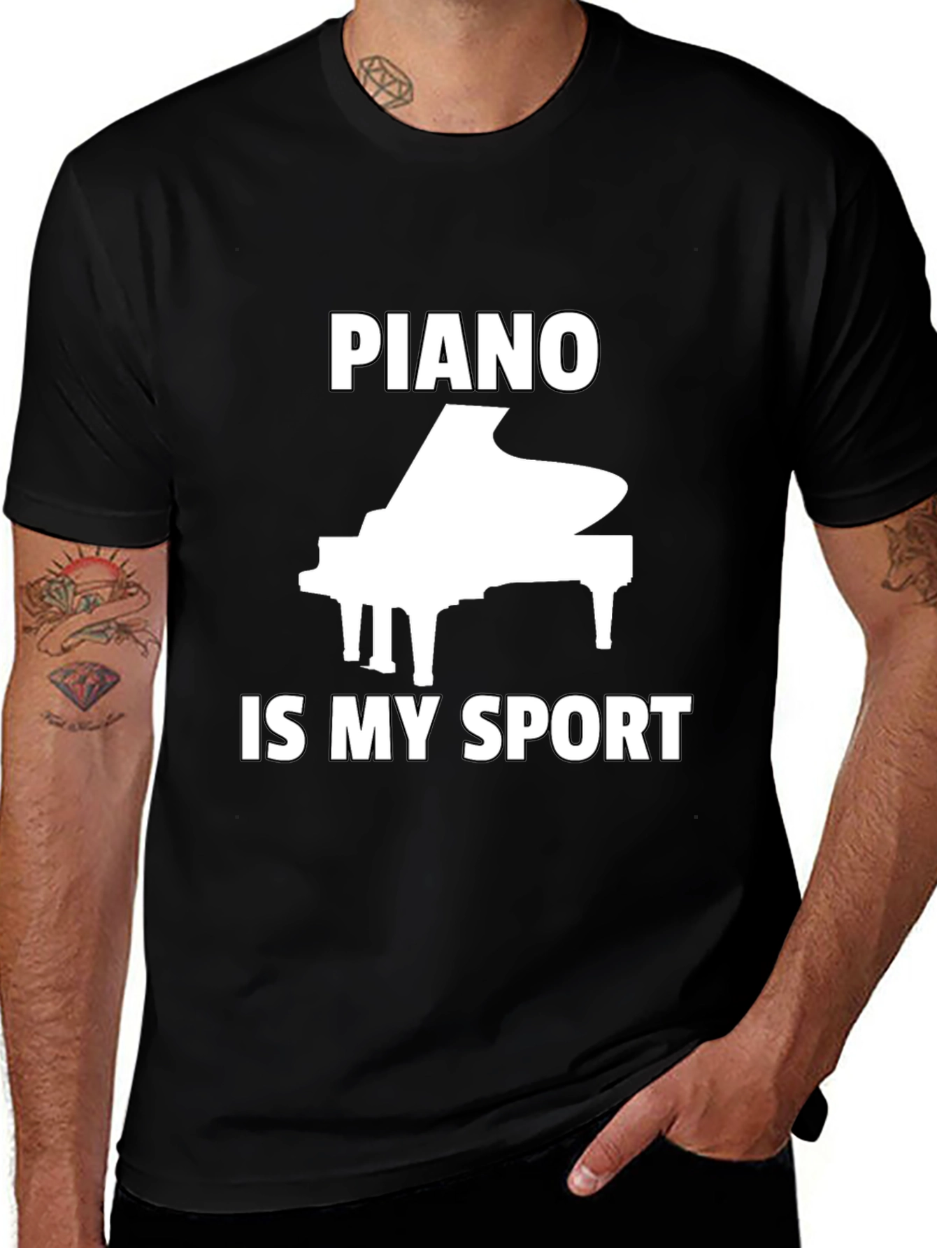 Piano Is My Sport T-Shirt