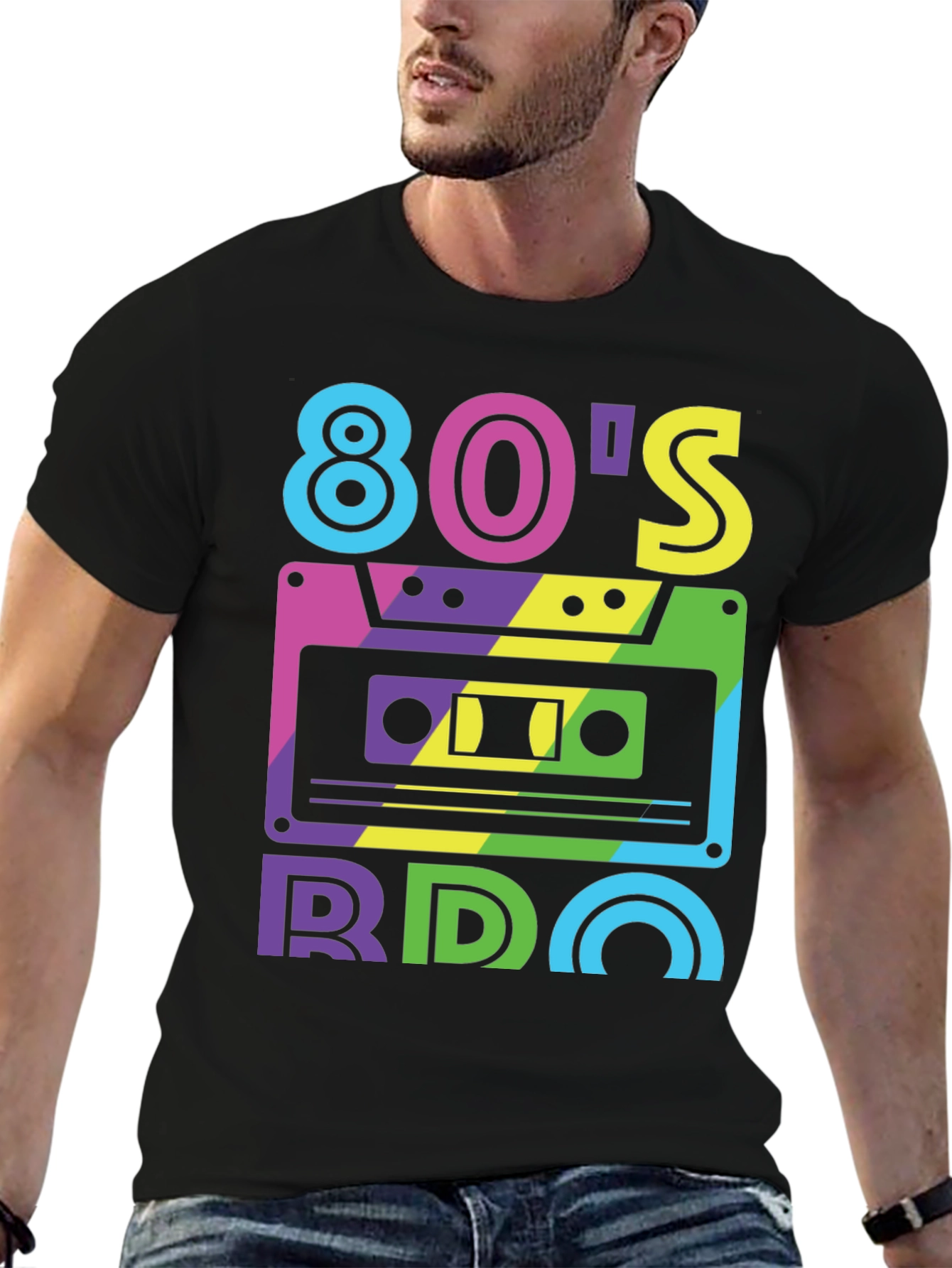 Retro 80s Cassette Tape Graphic Tee