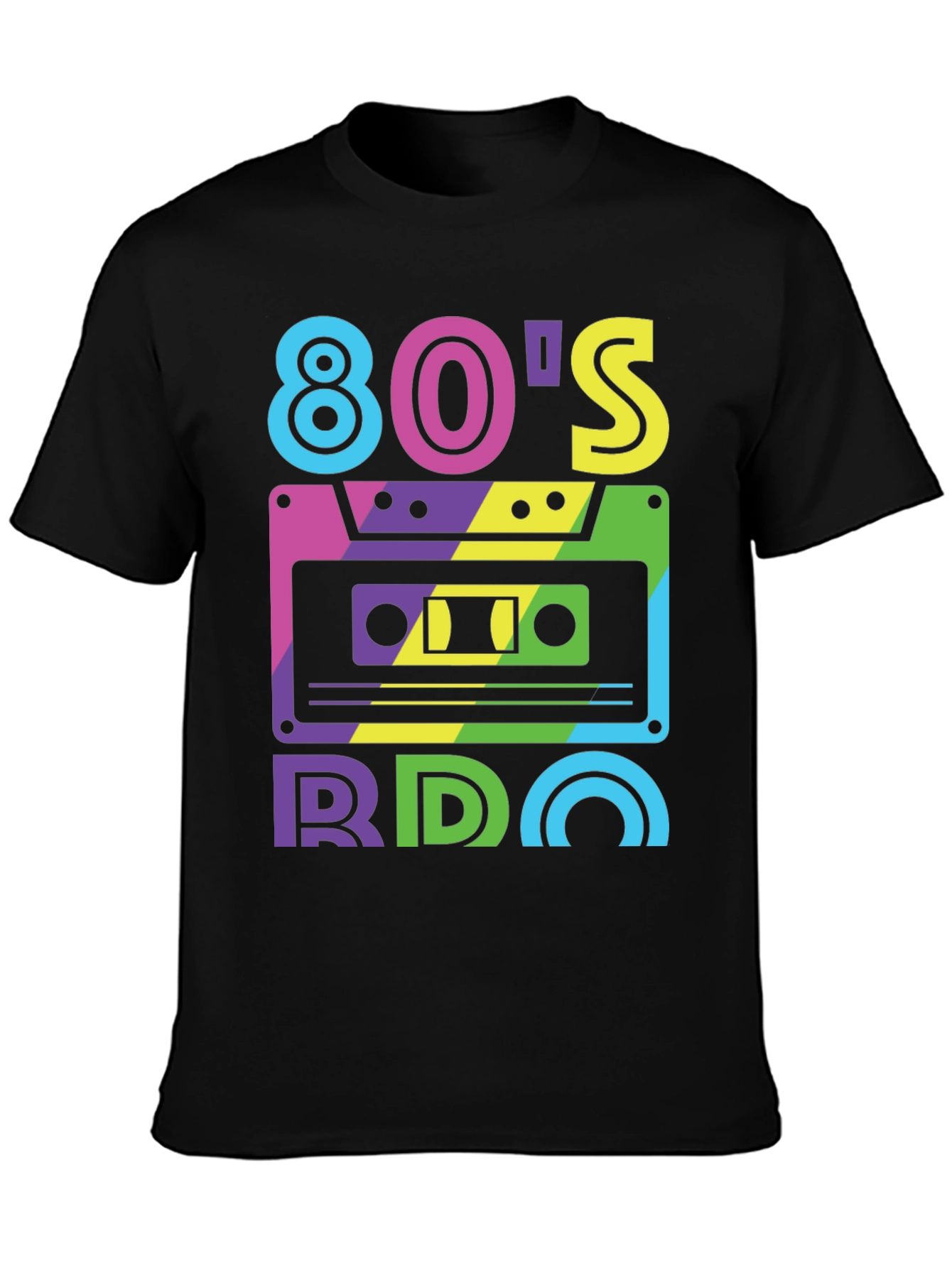 Retro 80s Cassette Tape Graphic Tee