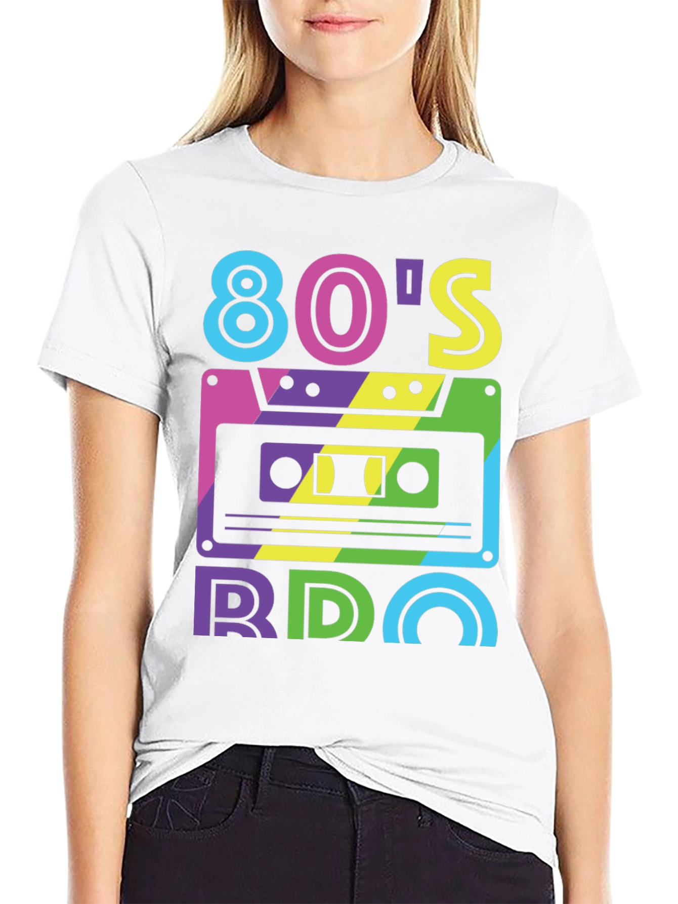 Retro 80s Cassette Tape Graphic Tee