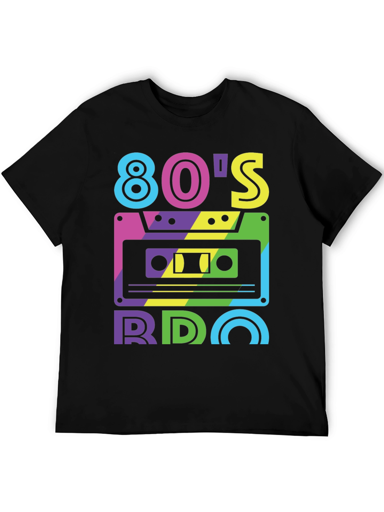 Retro 80s Cassette Tape Graphic Tee