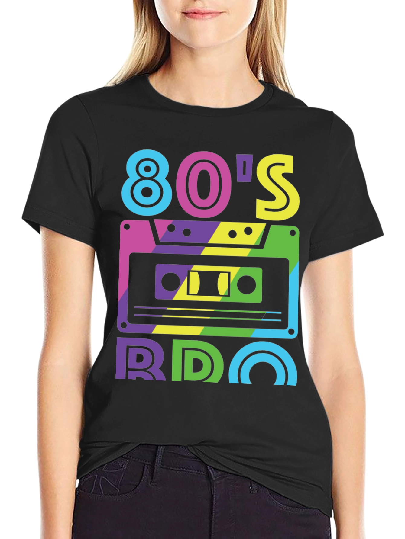 Retro 80s Cassette Tape Graphic Tee