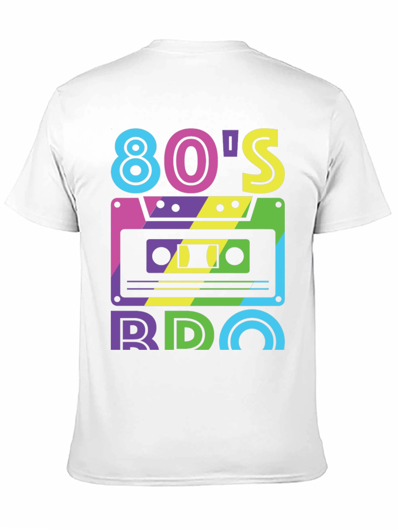 Retro 80s Cassette Tape Graphic Tee