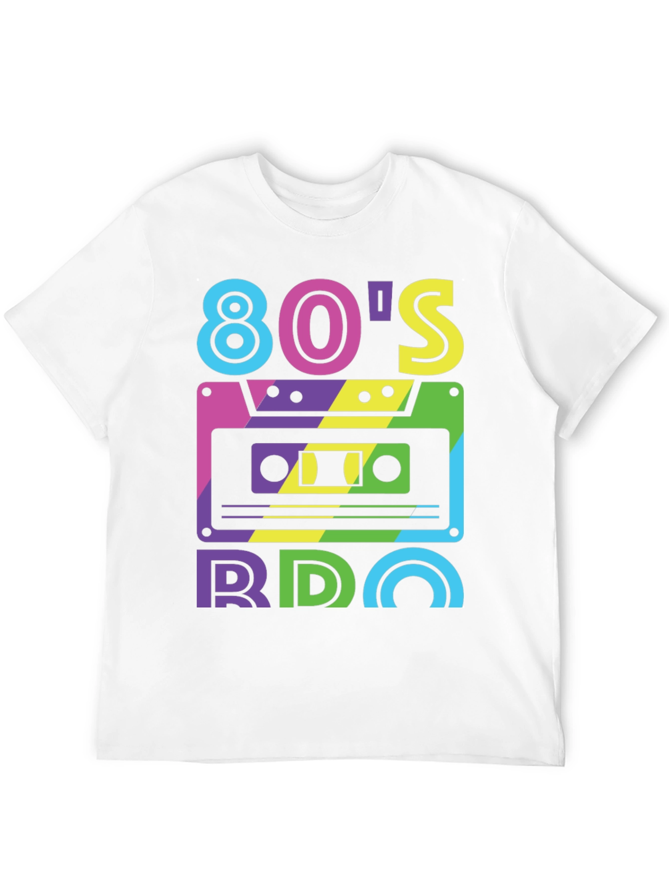 Retro 80s Cassette Tape Graphic Tee