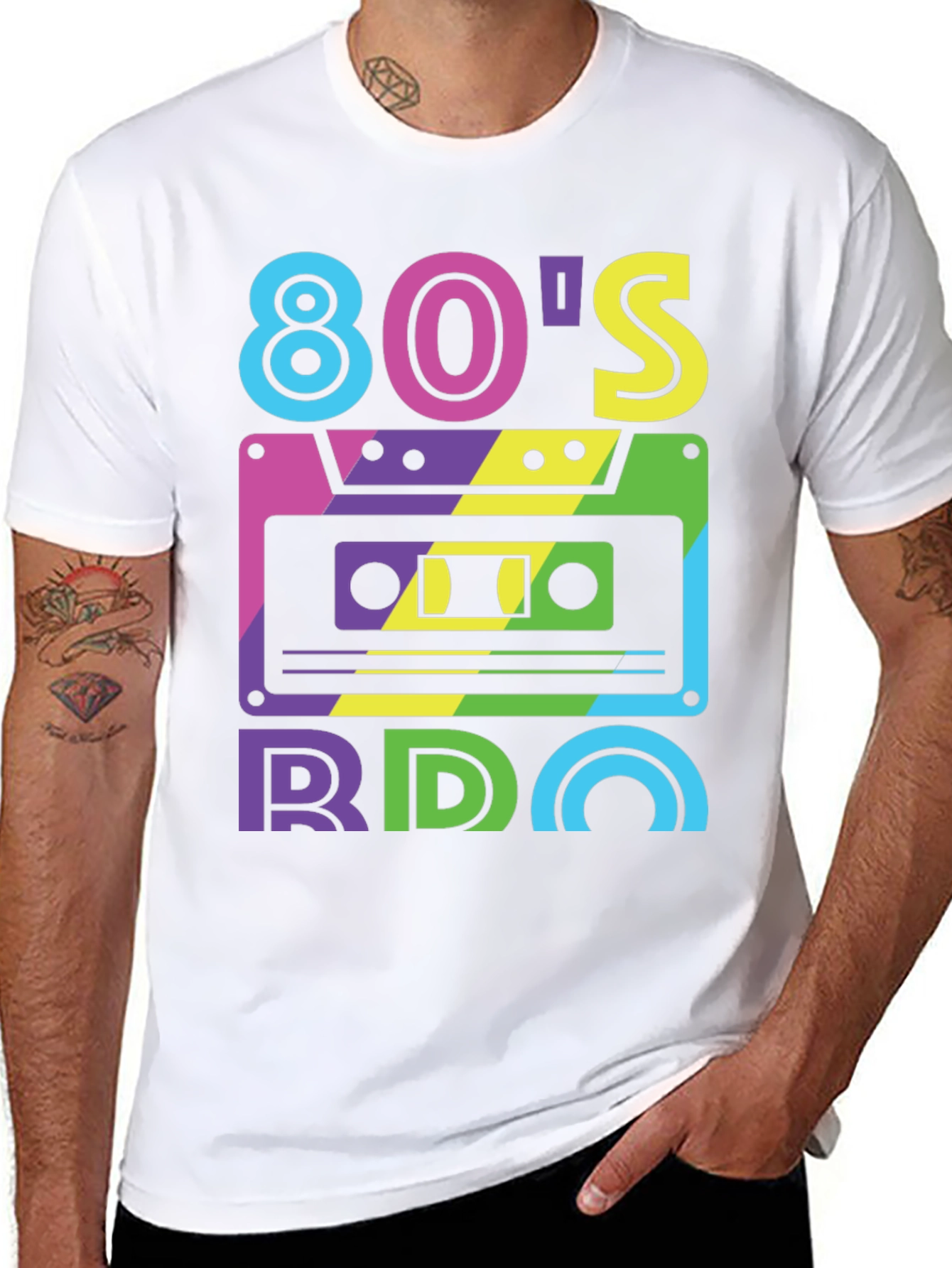 Retro 80s Cassette Tape Graphic Tee