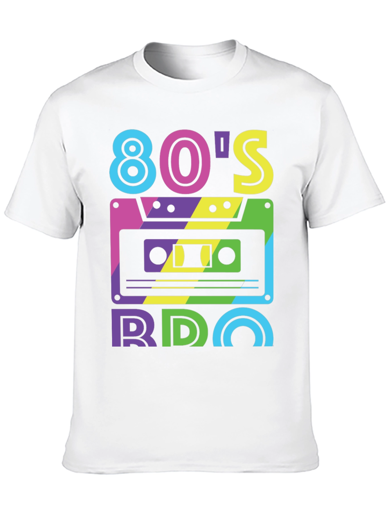 Retro 80s Cassette Tape Graphic Tee