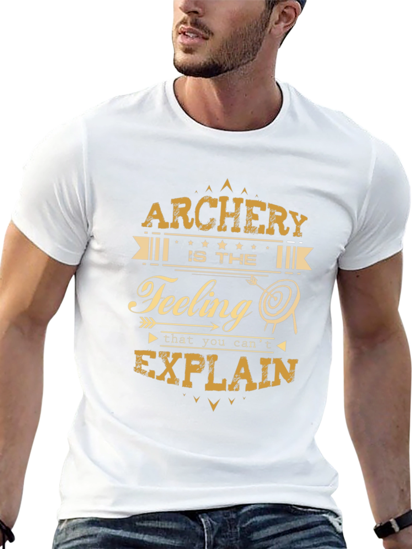 Archery Feeling Graphic T-Shirt for Men