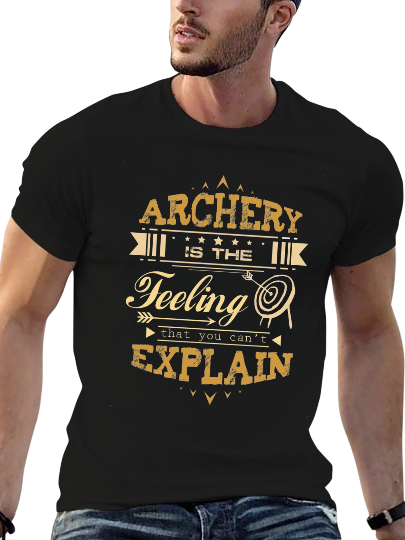 Archery Feeling Graphic T-Shirt for Men