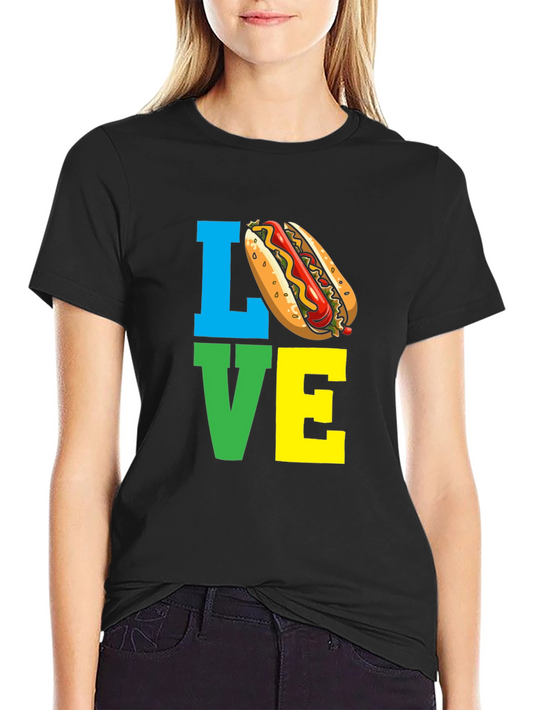 I Love Hot Dogs T-Shirt