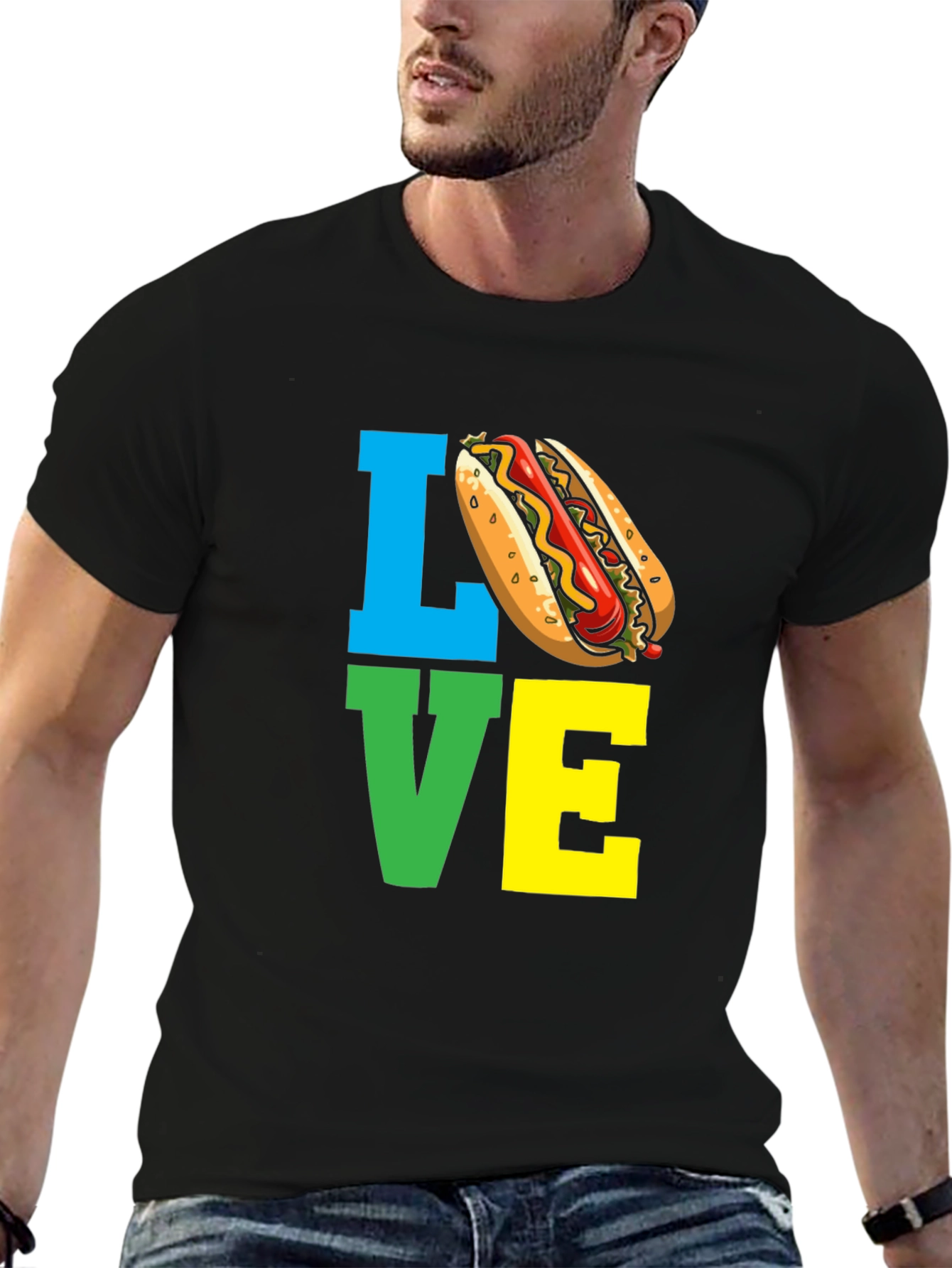 I Love Hot Dogs T-Shirt