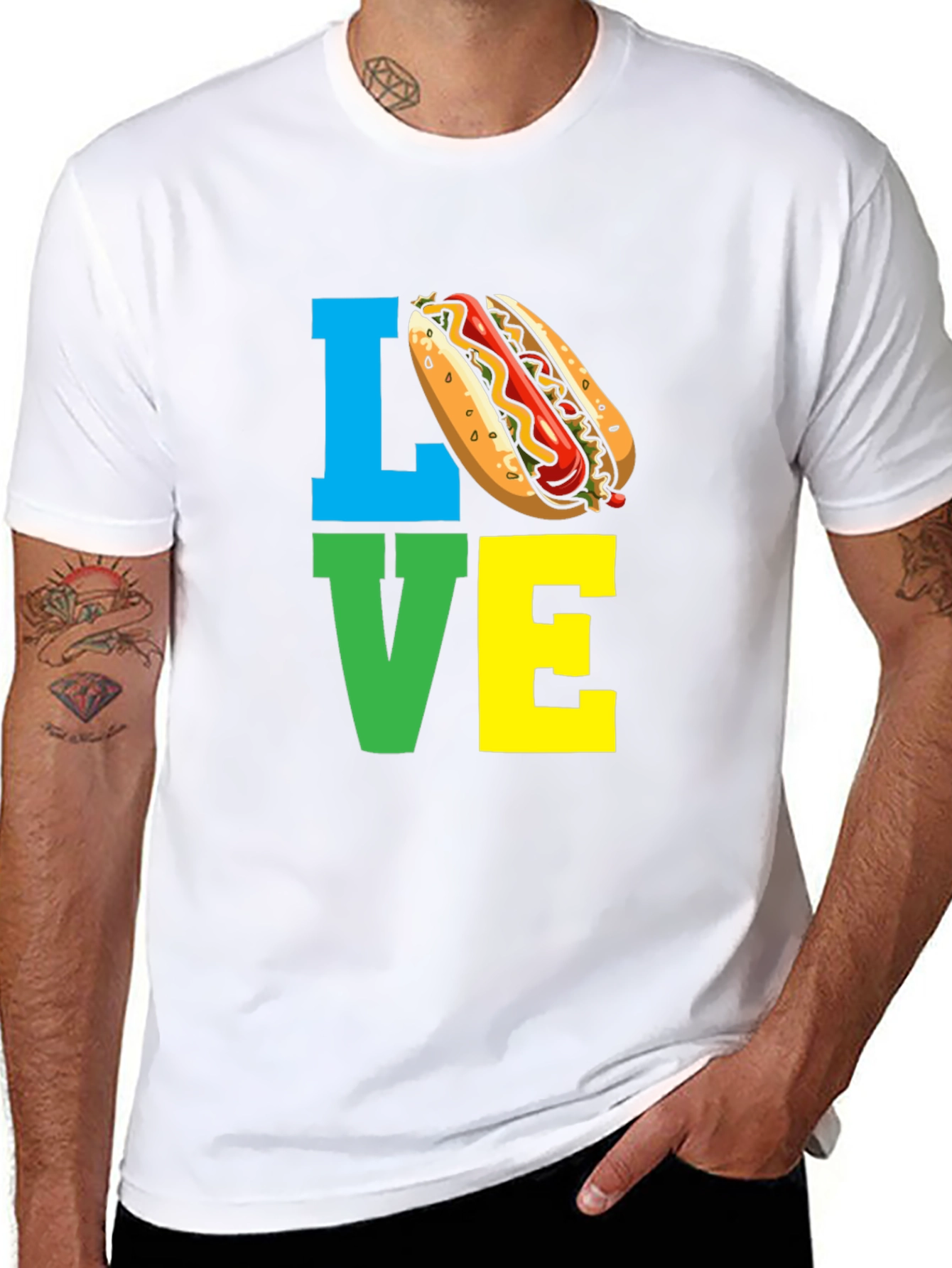 I Love Hot Dogs T-Shirt