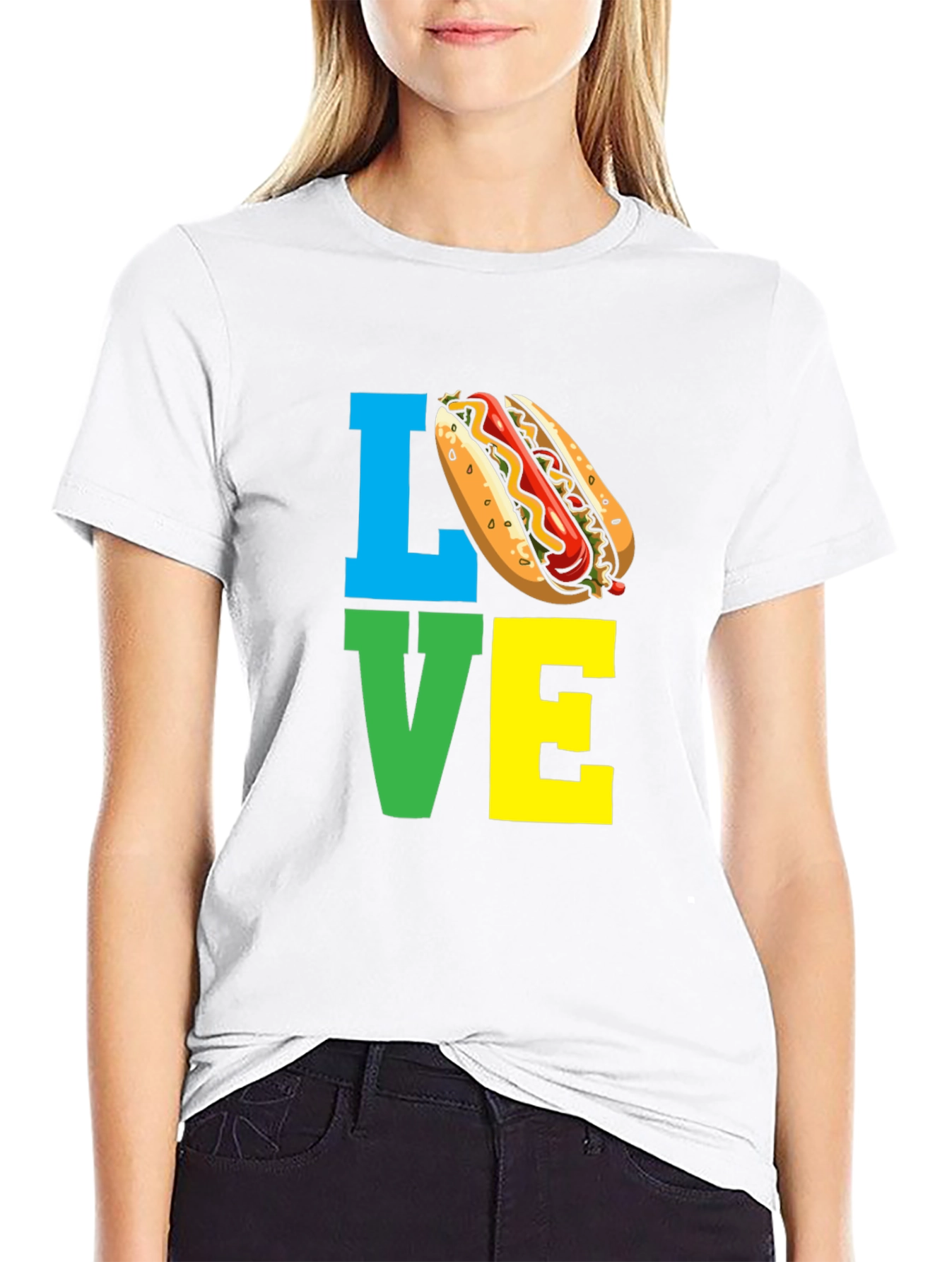 I Love Hot Dogs T-Shirt