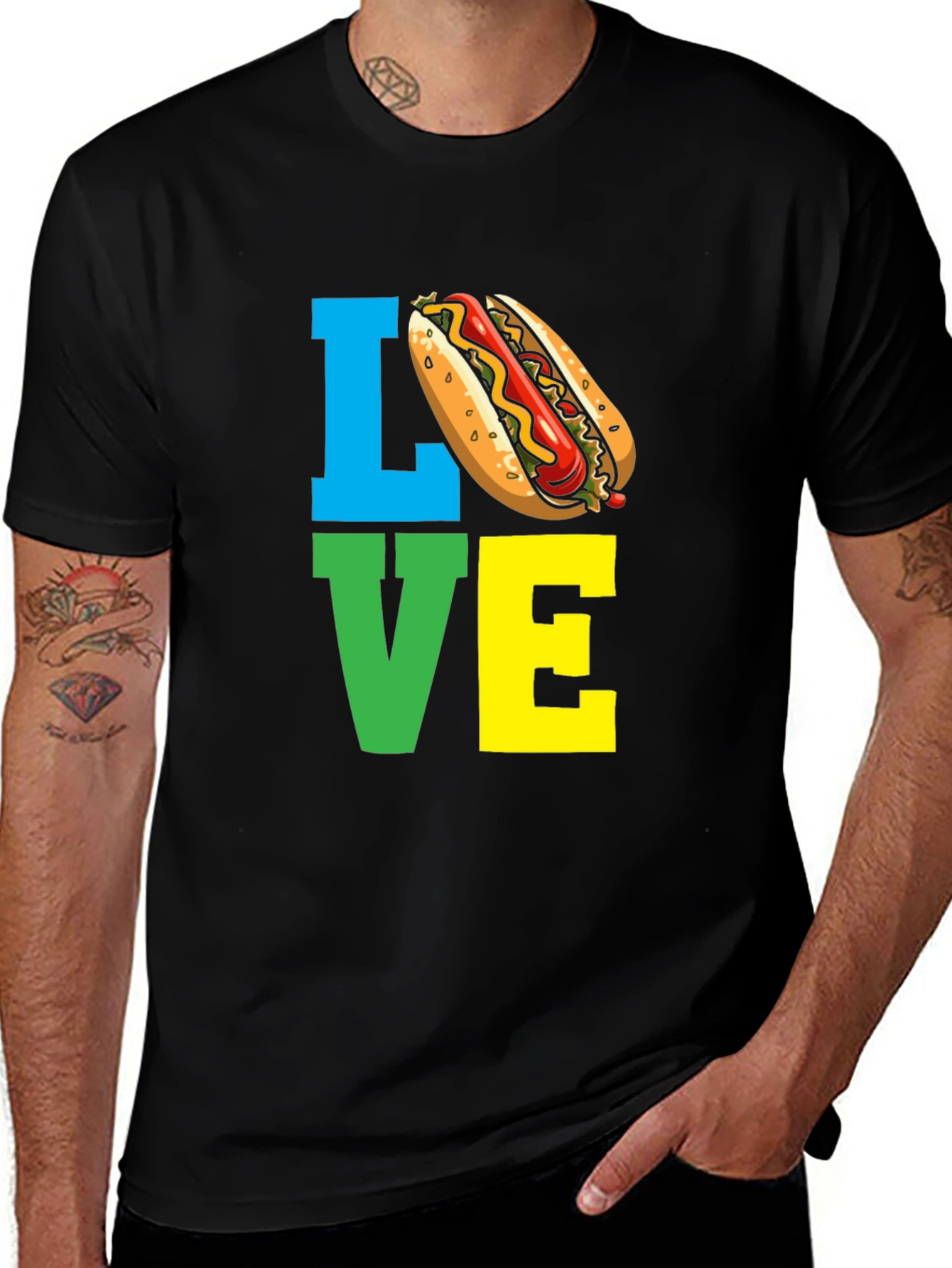 I Love Hot Dogs T-Shirt
