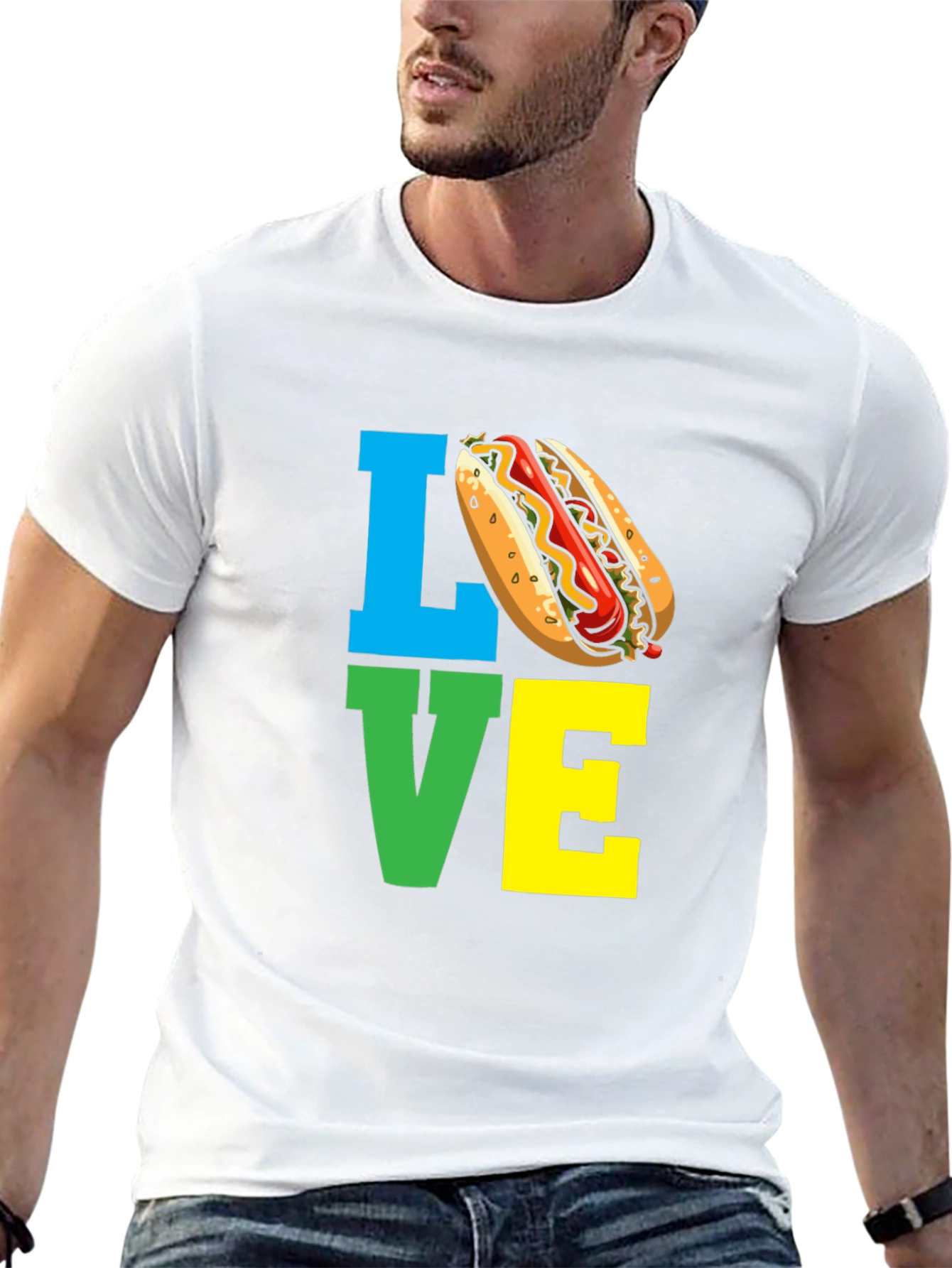 I Love Hot Dogs T-Shirt