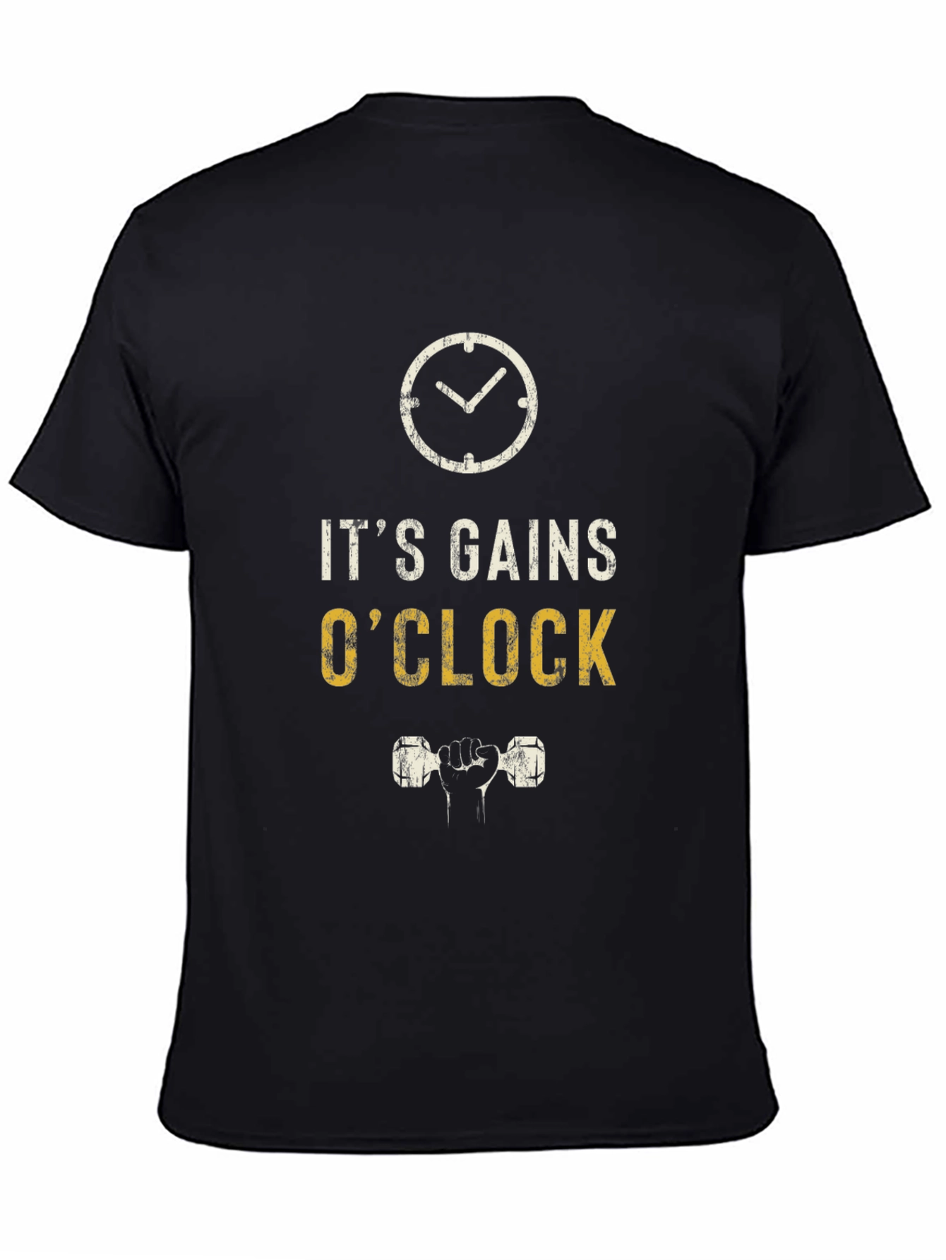 Its Gains OClock T-Shirt - Gym Workout Tee