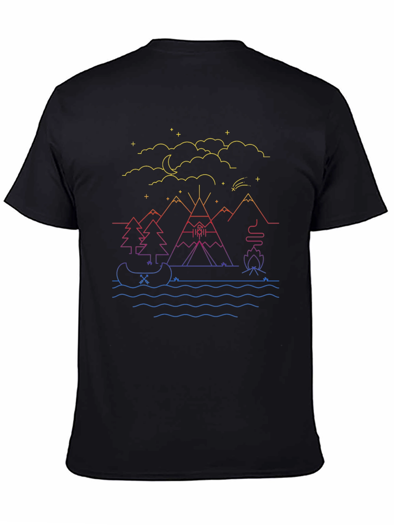 Camping Adventure Graphic Tee
