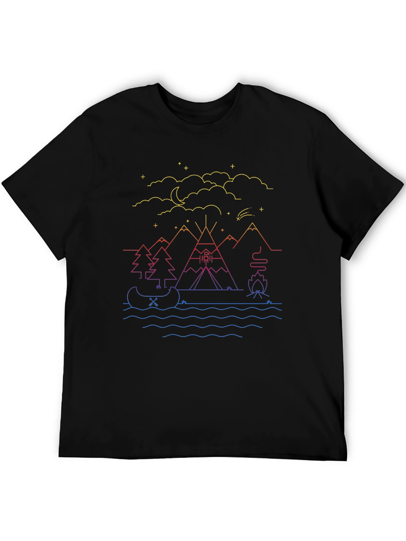 Camping Adventure Graphic Tee