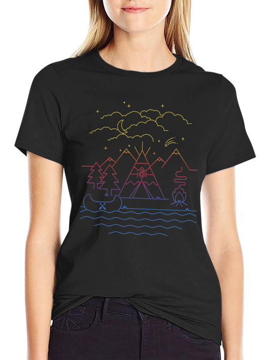 Camping Adventure Graphic Tee