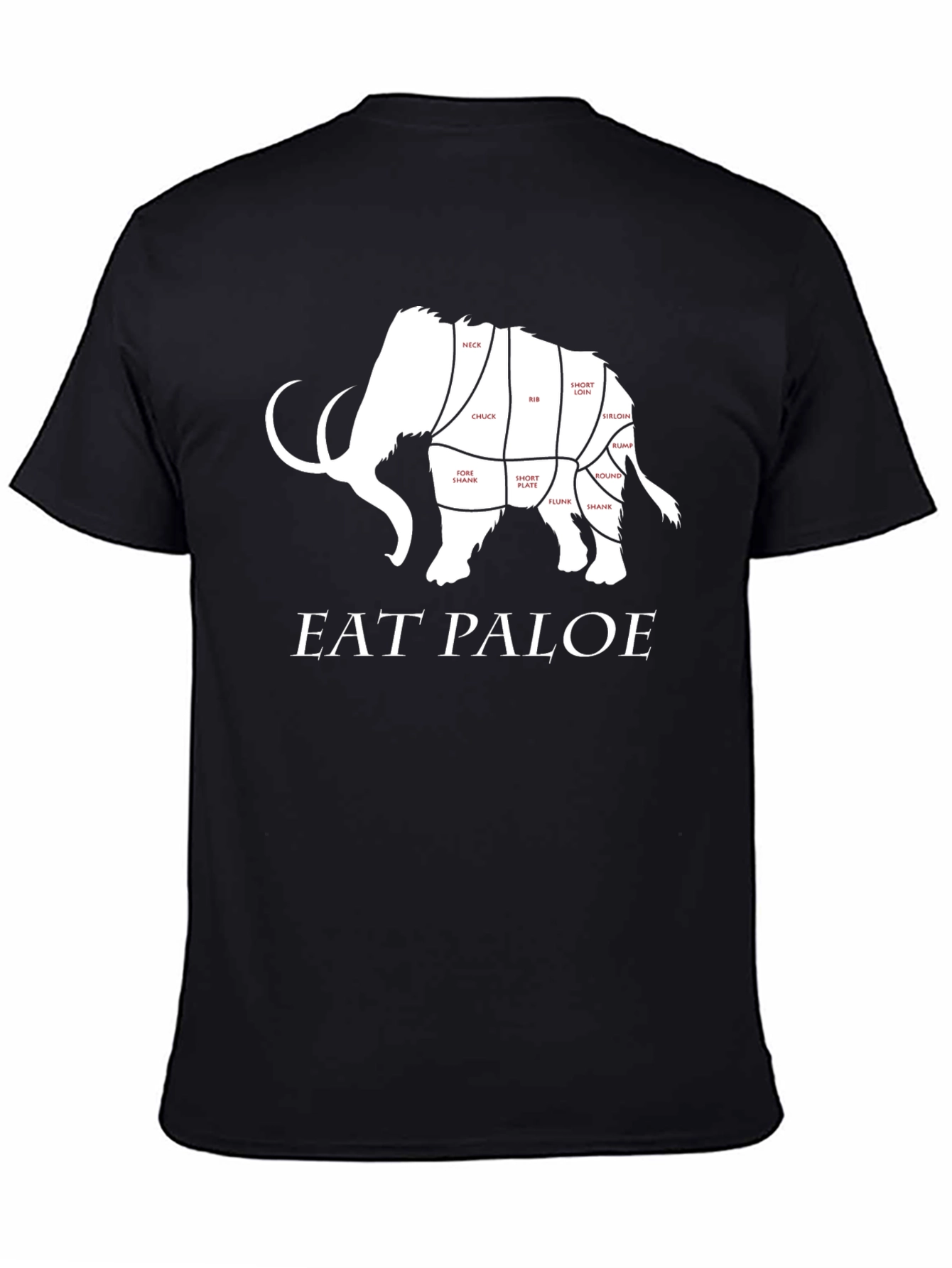Eat Paloe Mammoth T-Shirt - Black