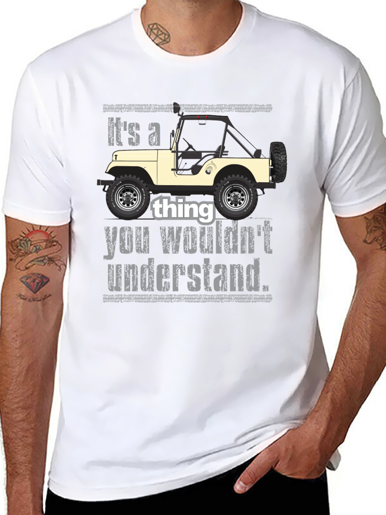 Its a Jeep Thing T-Shirt - You Wouldnt Understand