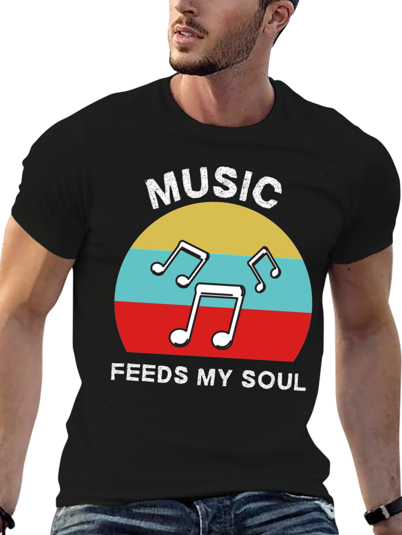 Music Feeds My Soul Graphic Tee