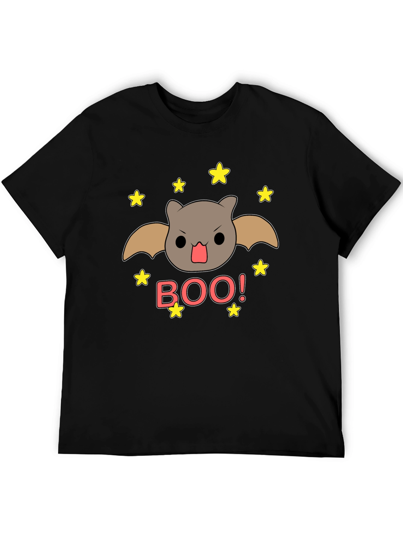 Boo! Cute Bat T-Shirt - Halloween Graphic Tee