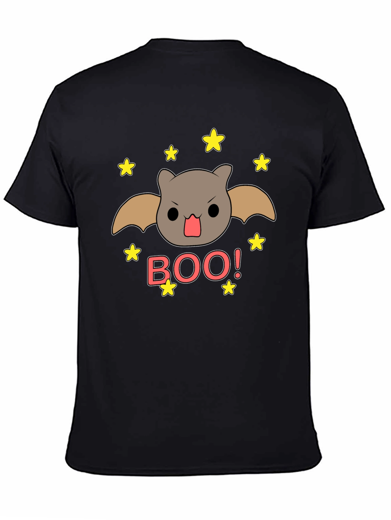 Boo! Cute Bat T-Shirt - Halloween Graphic Tee
