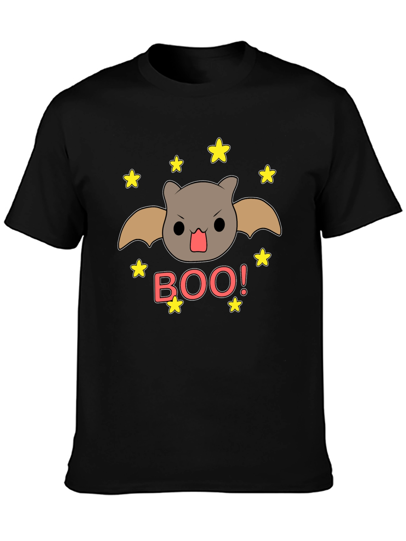 Boo! Cute Bat T-Shirt - Halloween Graphic Tee
