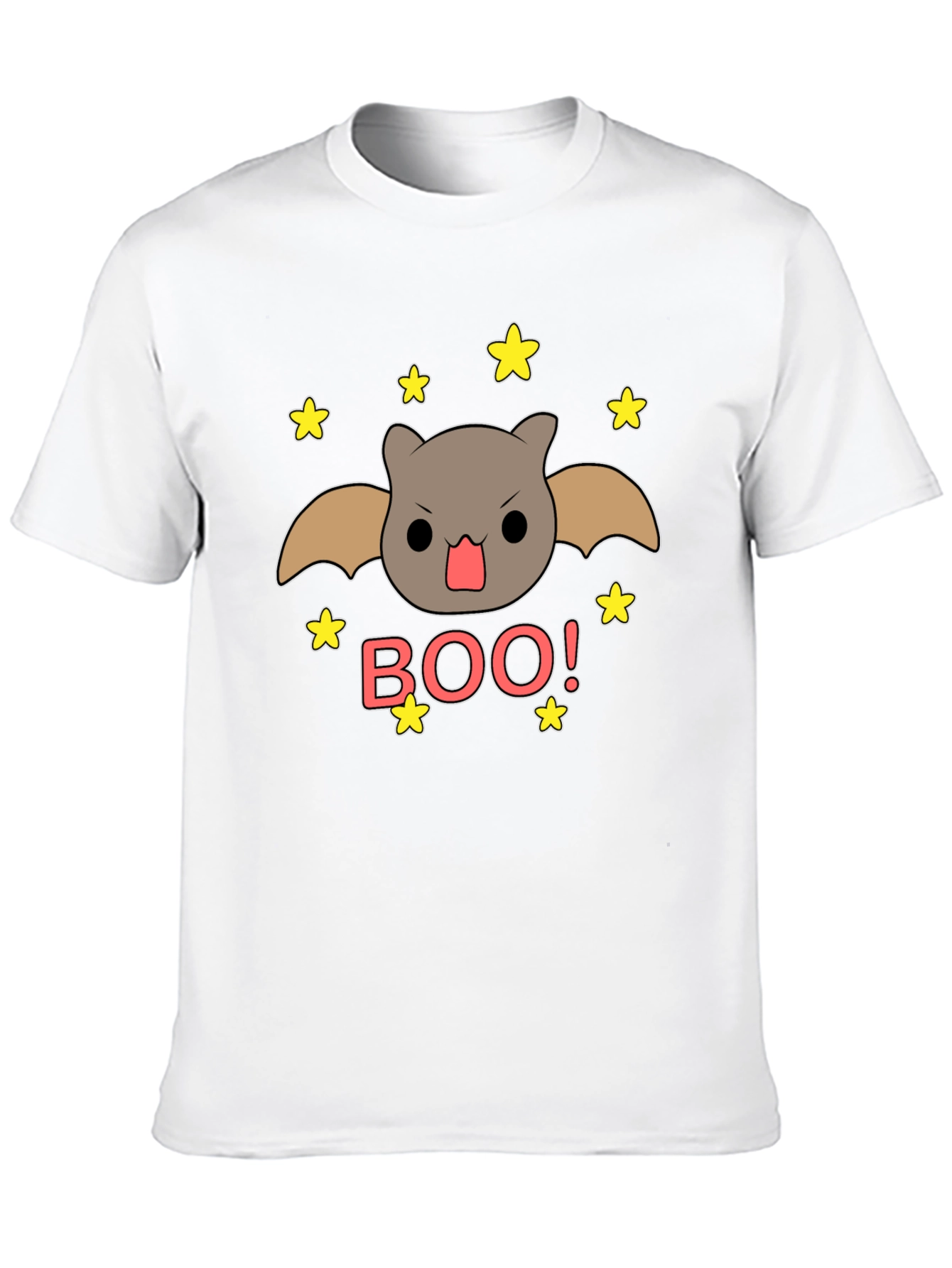 Boo! Cute Bat T-Shirt - Halloween Graphic Tee