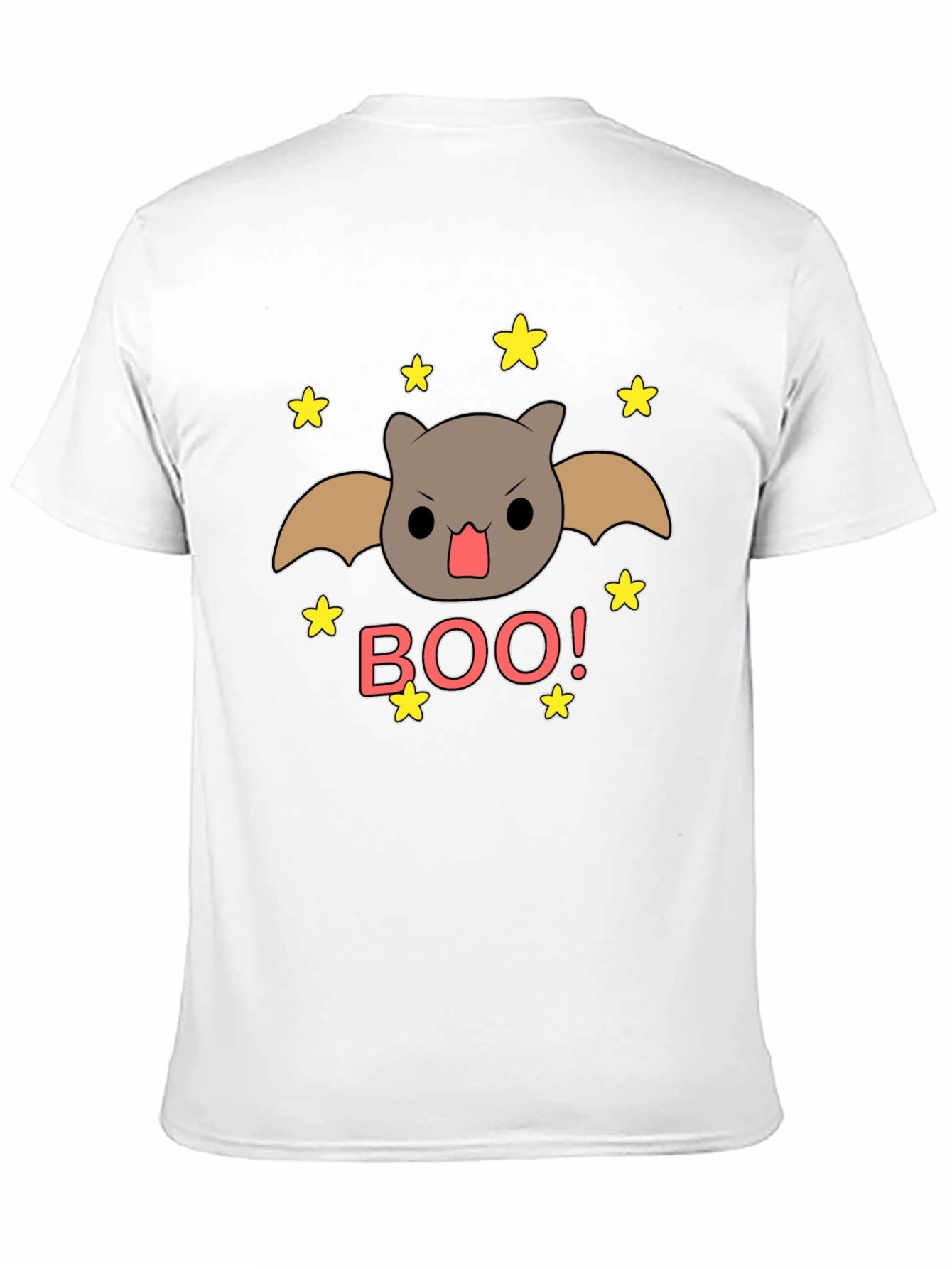 Boo! Cute Bat T-Shirt - Halloween Graphic Tee