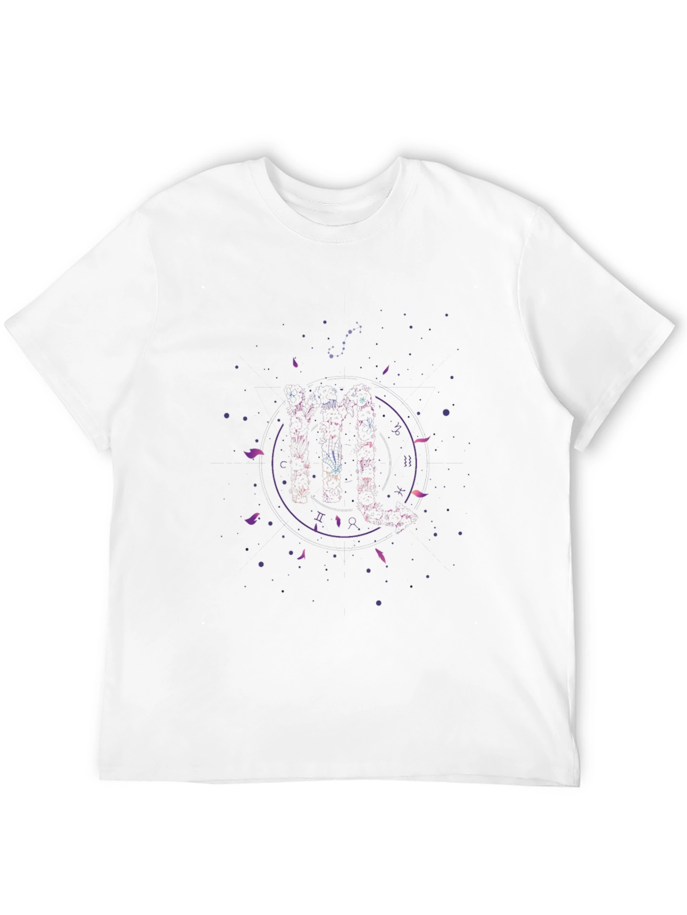 Zodiac Sign Graphic Print T-Shirt