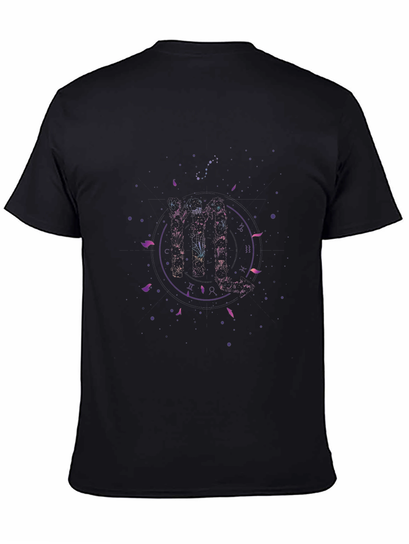 Zodiac Sign Graphic Print T-Shirt