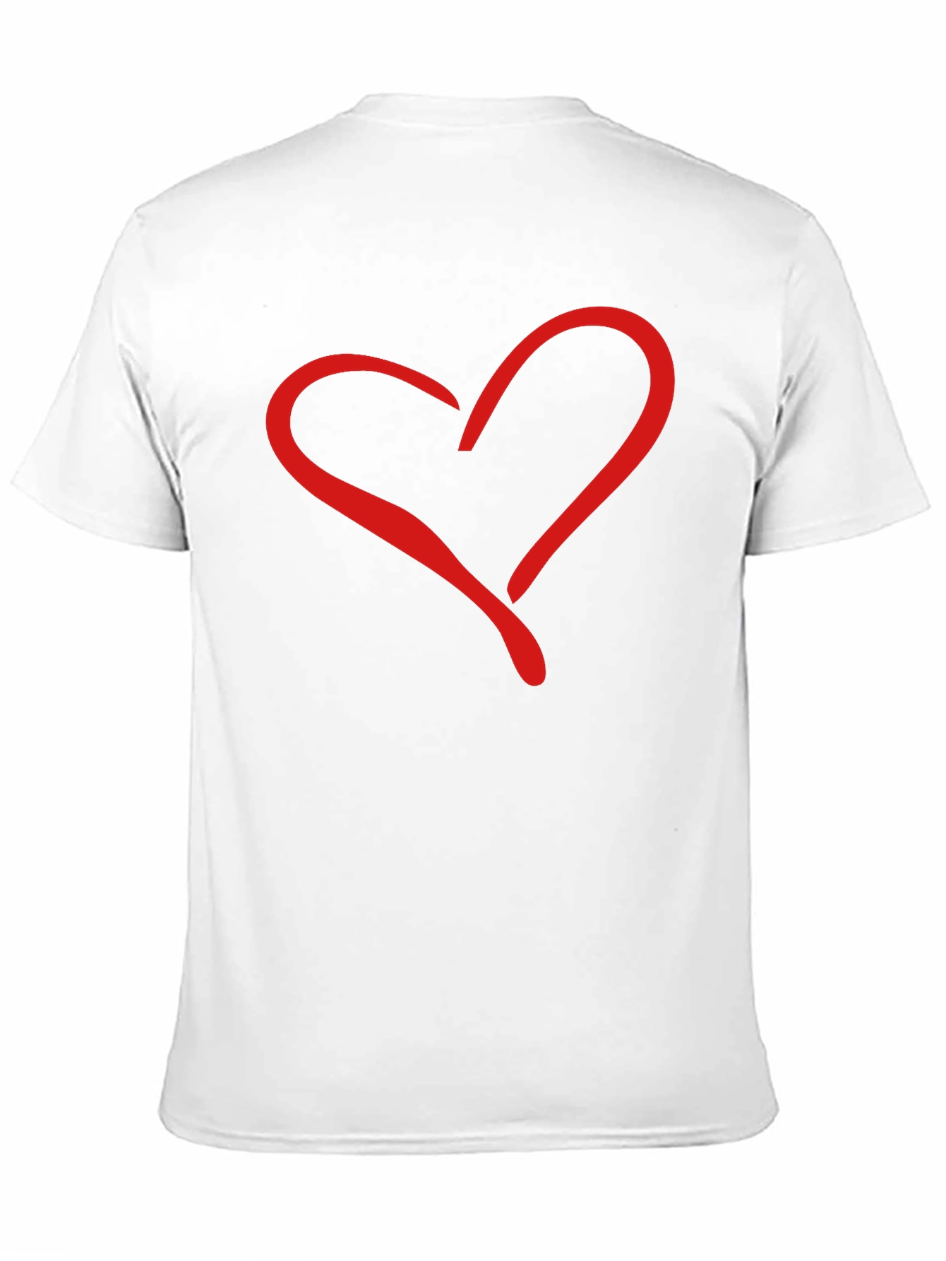 Heart Graphic Black T-Shirt