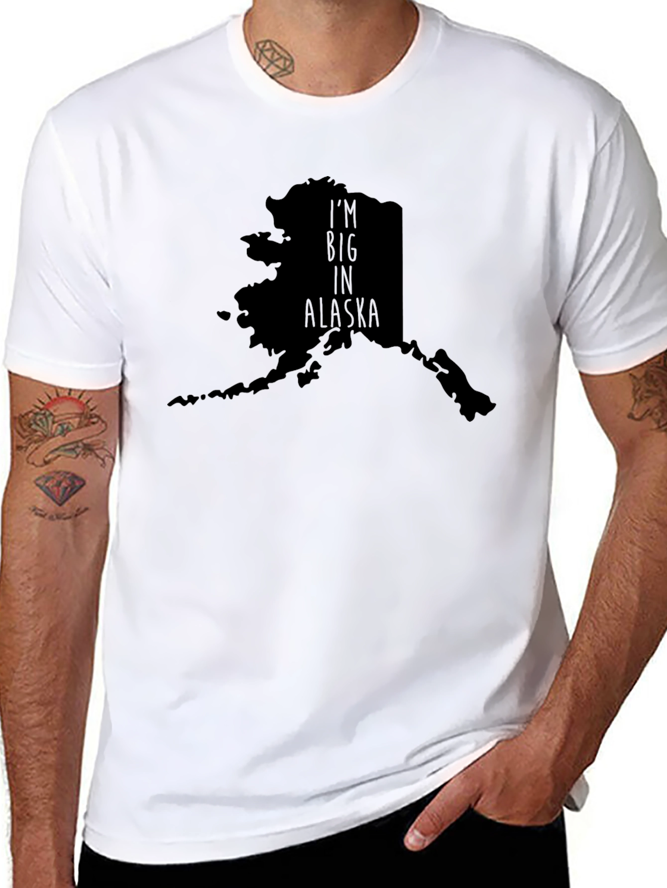 Im Big in Alaska Graphic T-Shirt