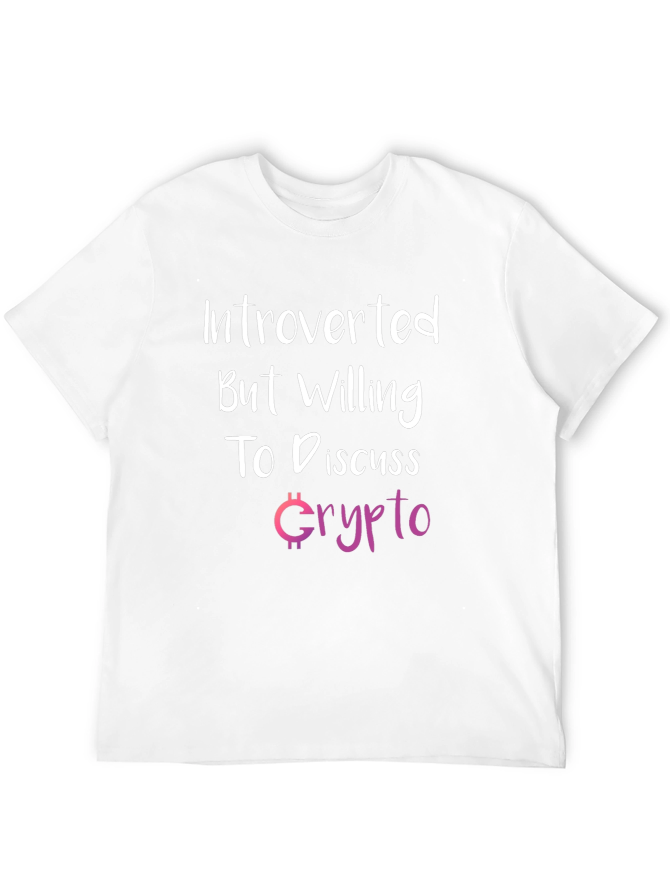 Introverted Crypto Enthusiast Graphic T-Shirt