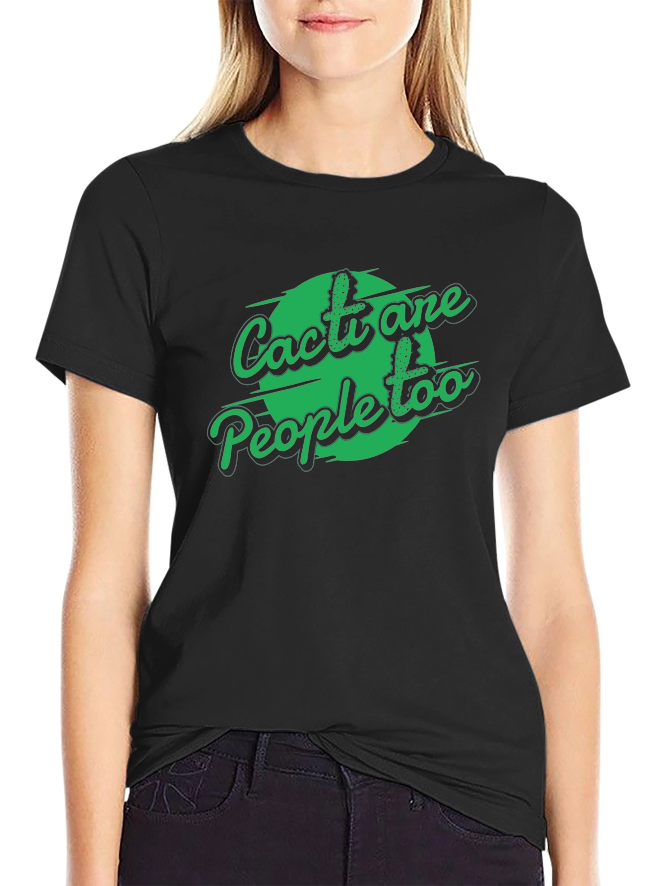 Cacti Are People Too Graphic Tee