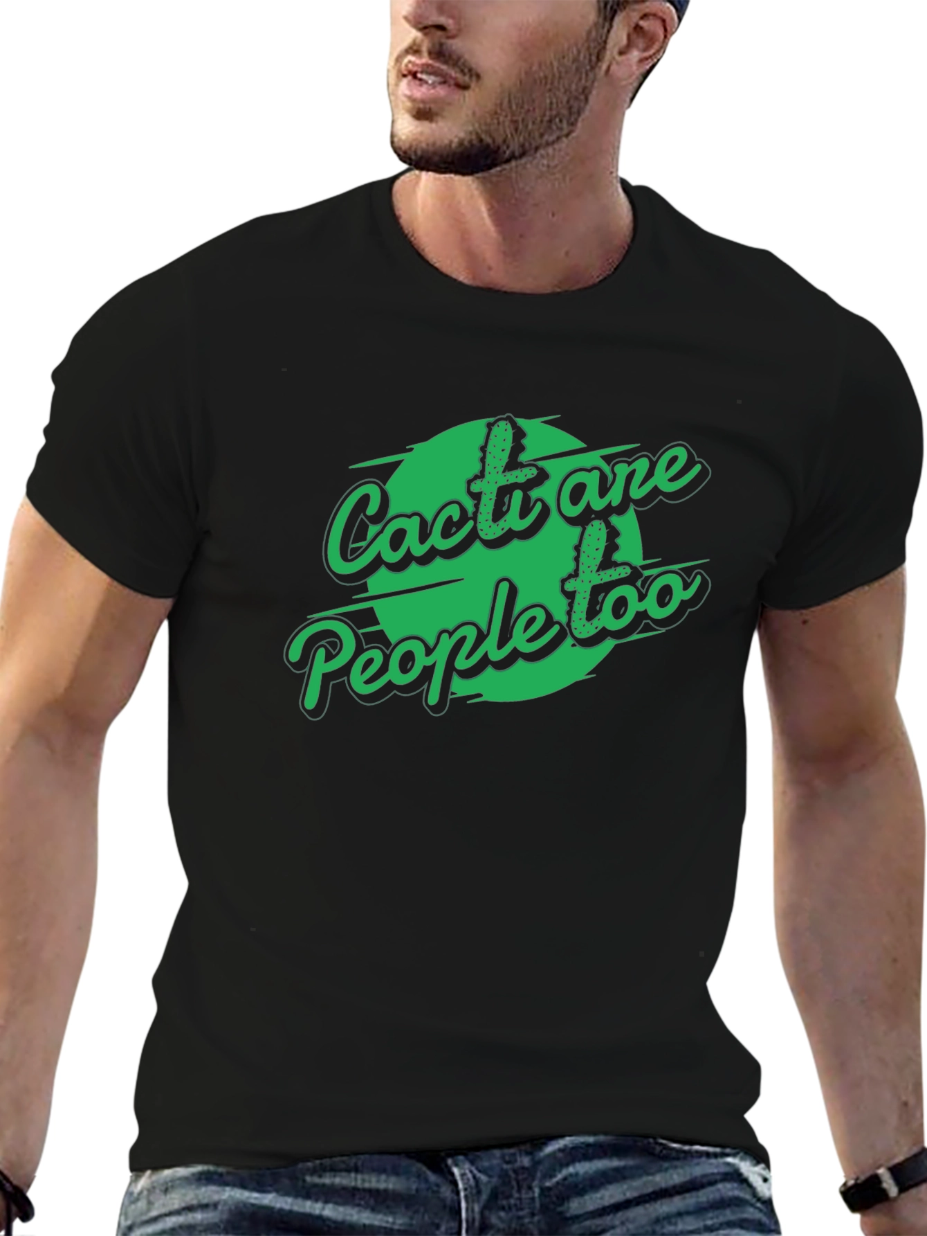 Cacti Are People Too Graphic Tee