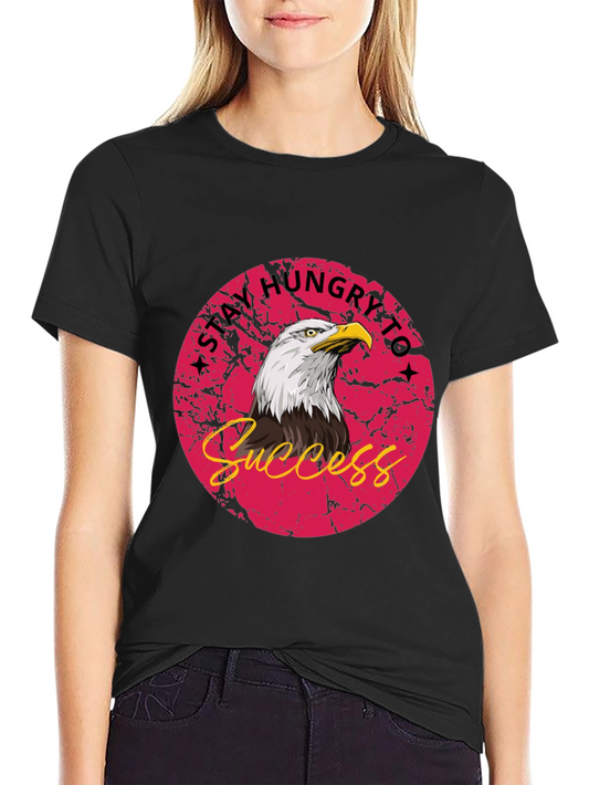 Stay Hungry Eagle Graphic Tee