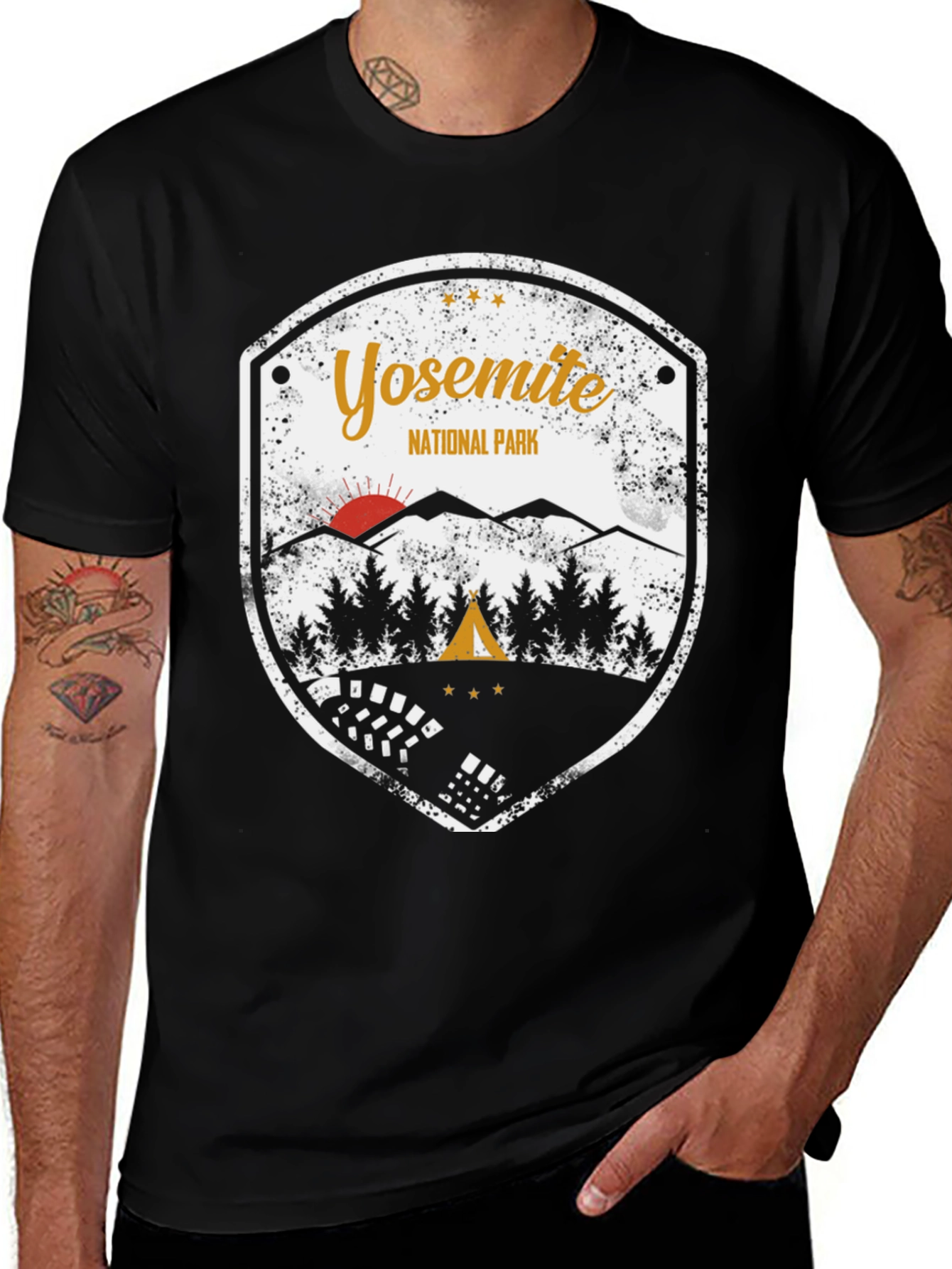 Yosemite National Park Graphic Tee