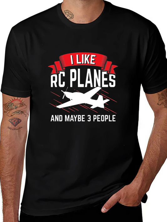 I Like RC Planes Graphic T-Shirt