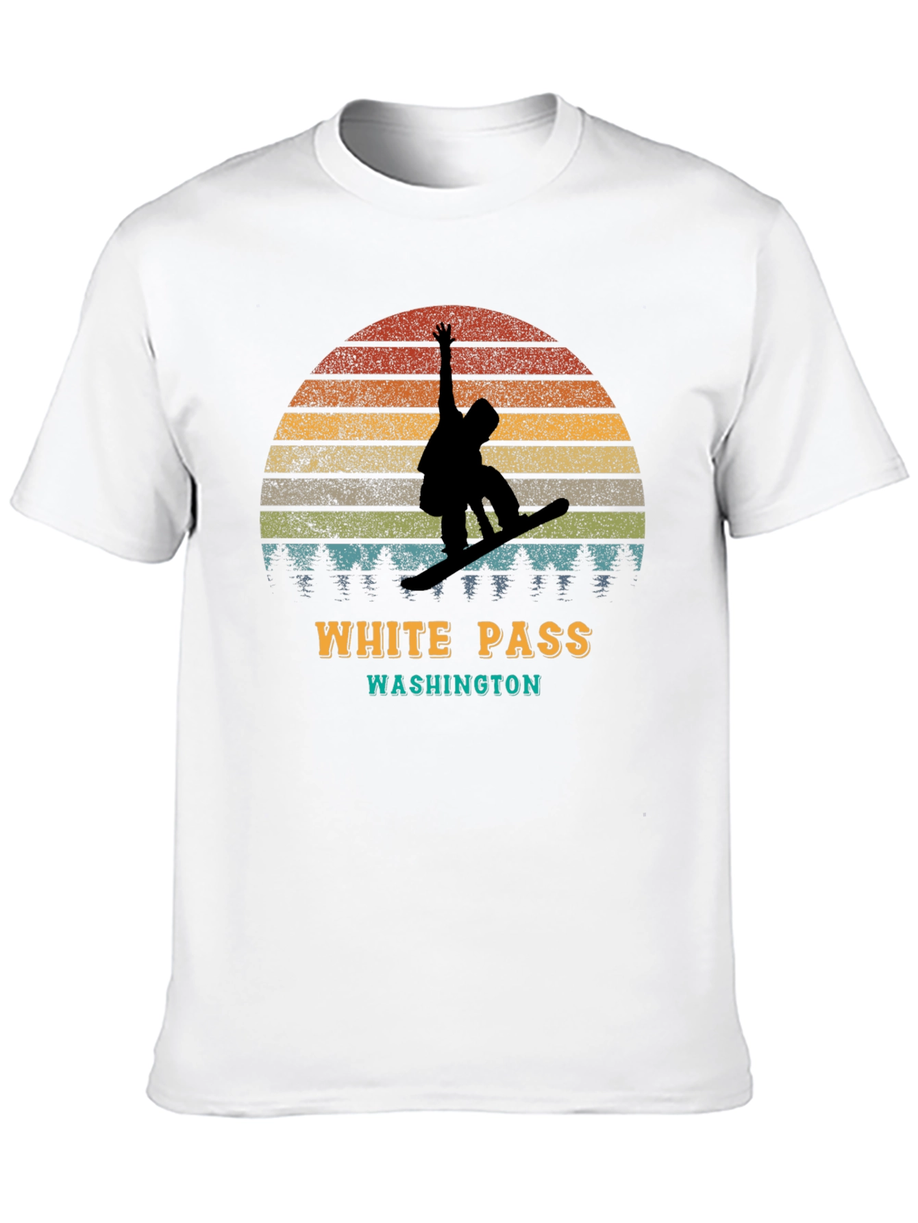 White Pass Washington Snowboarder T-Shirt