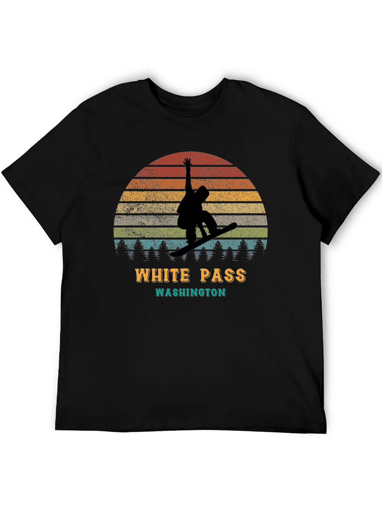 White Pass Washington Snowboarder T-Shirt