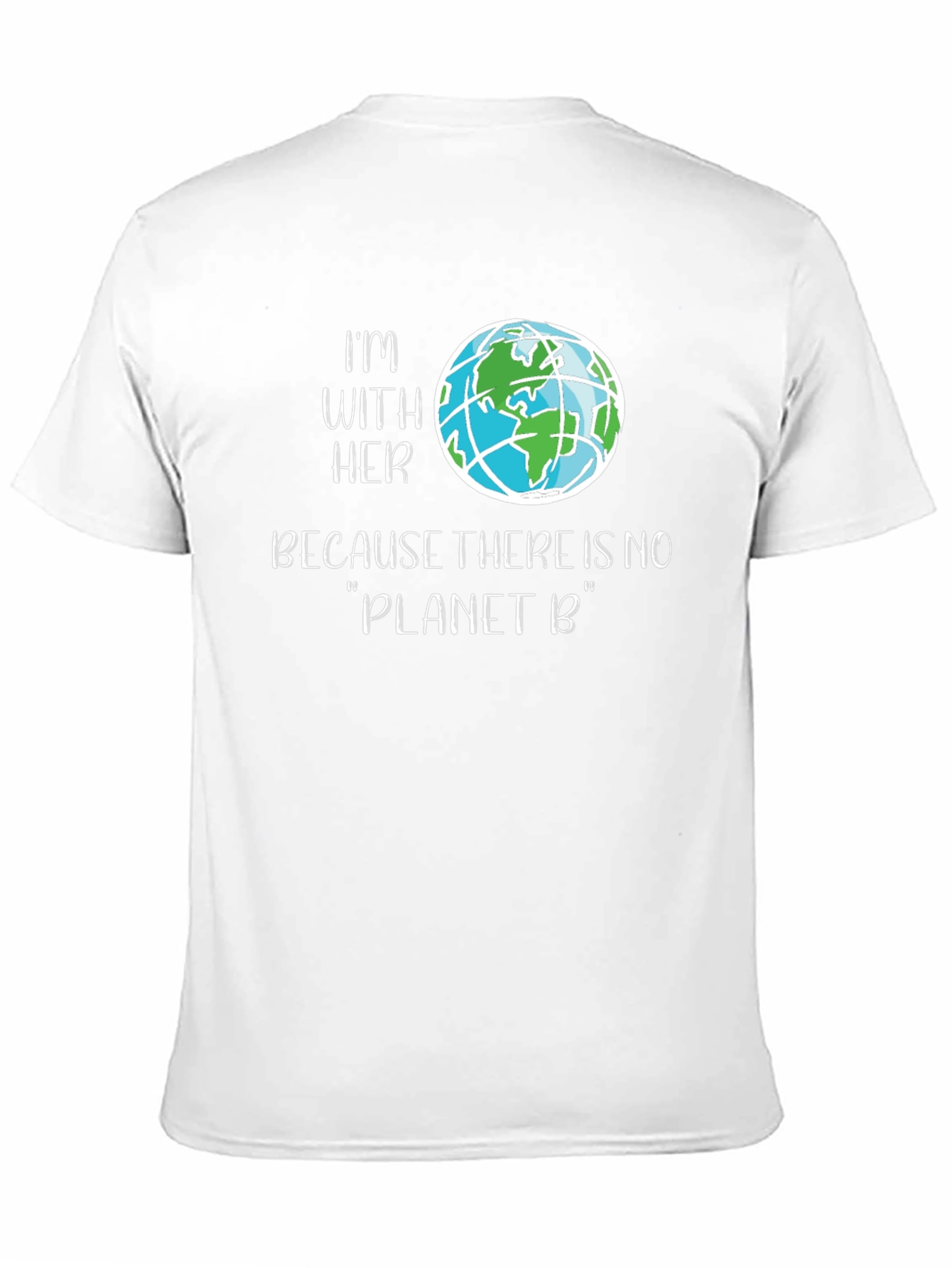 Im With Her Planet B Graphic Tee