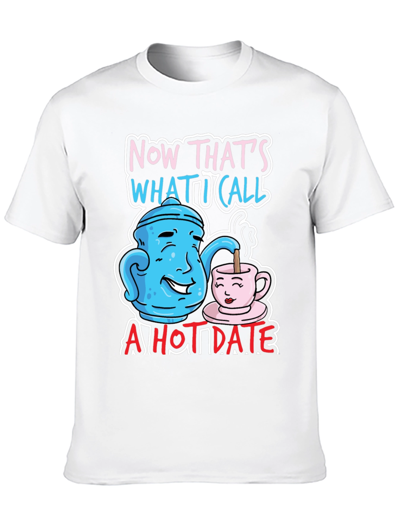 Funny Hot Date Graphic T-Shirt