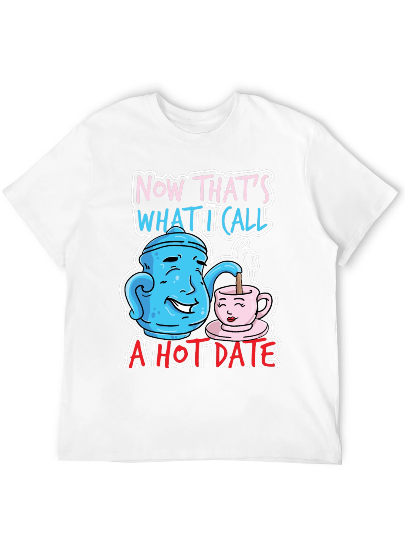 Funny Hot Date Graphic T-Shirt