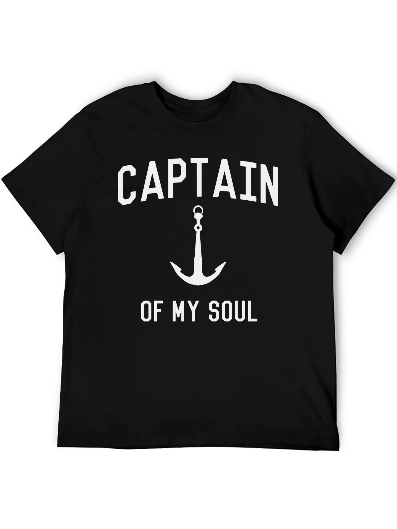 Captain of My Soul Black Graphic Tee