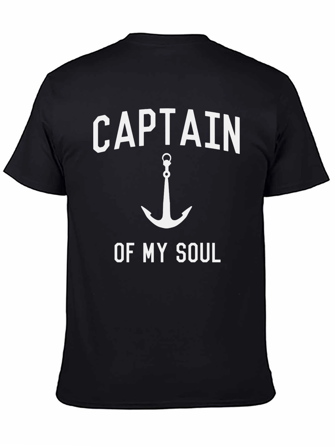 Captain of My Soul Black Graphic Tee