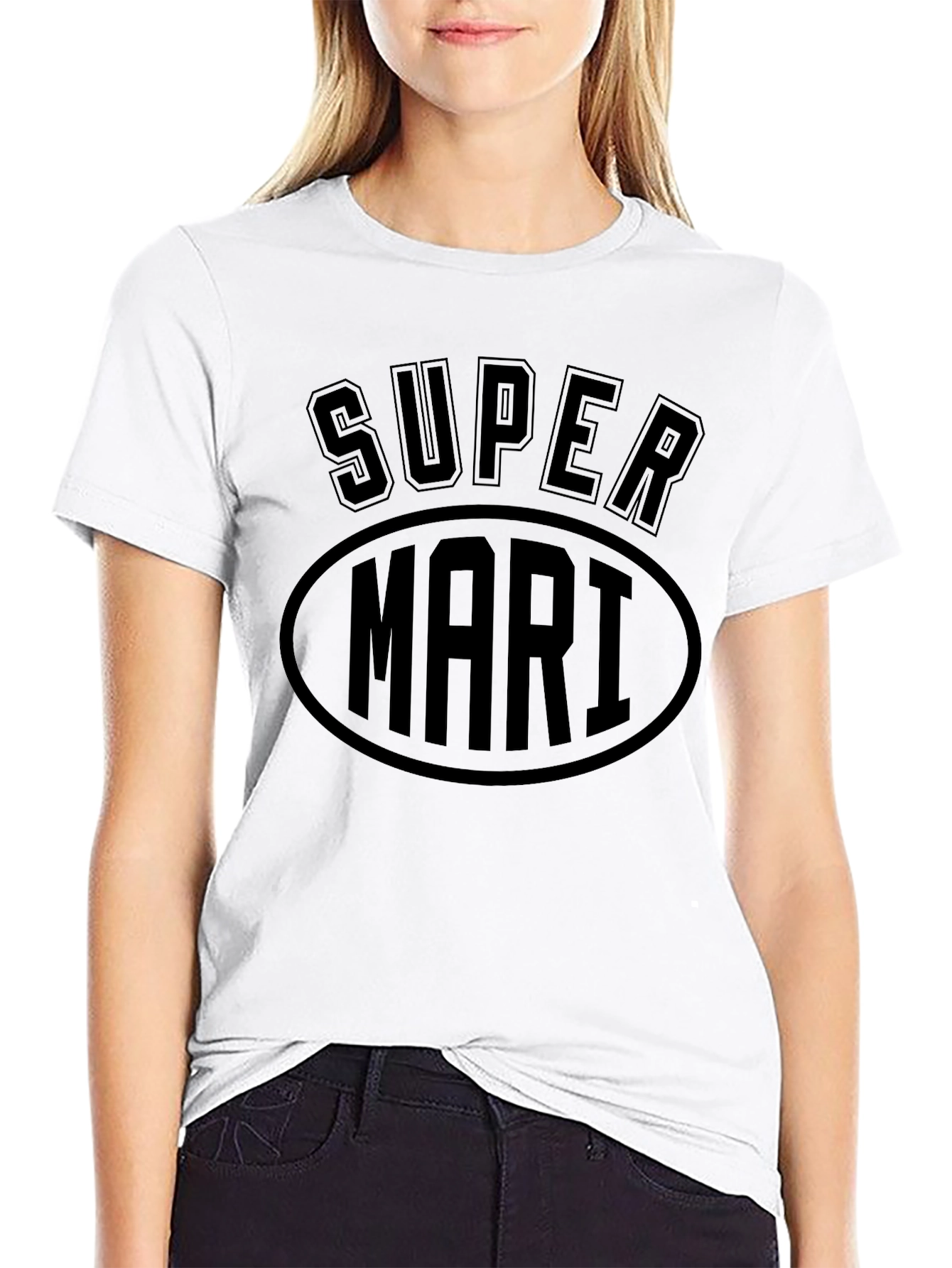Super Mari Graphic Tee - Black
