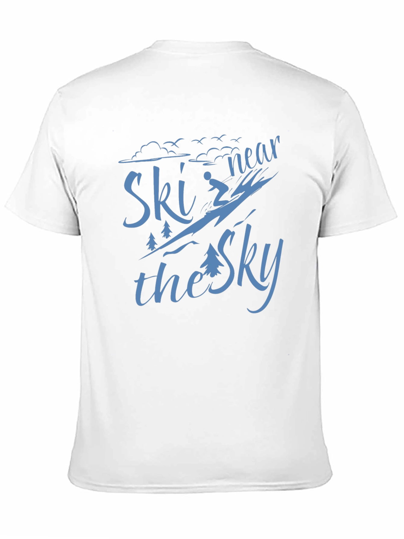 Ski Near The Sky Graphic T-Shirt